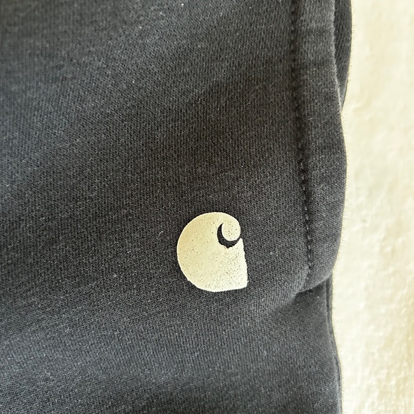 Black Carhartt Women's Joggers - Picture 4 of 5